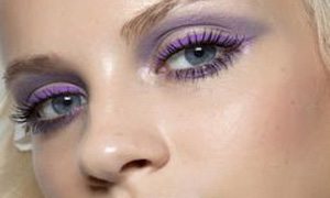 Purple Eyeshadow and Liner