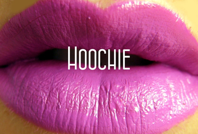 Hoochie Lip Tar Swatch