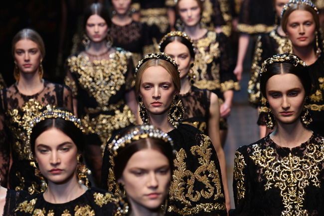 Dolce Gabanna Makeup Fall 2012 Dolce and Gabbana Fall 2012