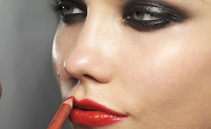 Karlie Kloss Red Lips