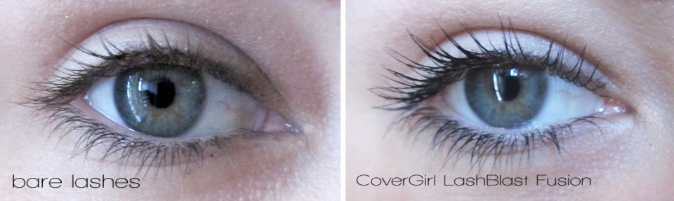 covergirl lashblast fusion before after photos